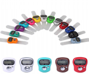 Portable 5 Digit LCD Screen Digital Counter Tasbih - Multicolor