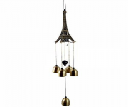 Eiffel Tower Hanging Wind Chimes Bell for Outdoor, Balcony, Home, Garden, Oudoor
