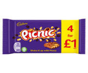 Cadbury Picnic 4bars pack 128G - Best Price in Bangladesh | Shampoobd