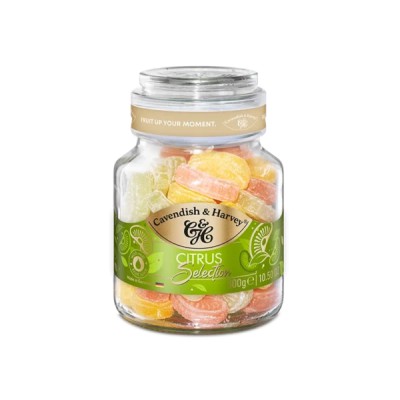 Cavendish & Harvey Citrus Fruit Drops 300g