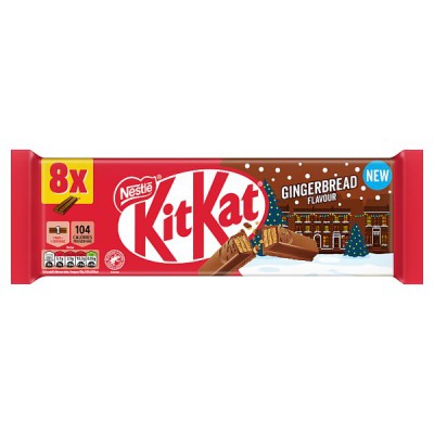KitKat 2 Finger Milk Chocolate 8 Bars 165.6g