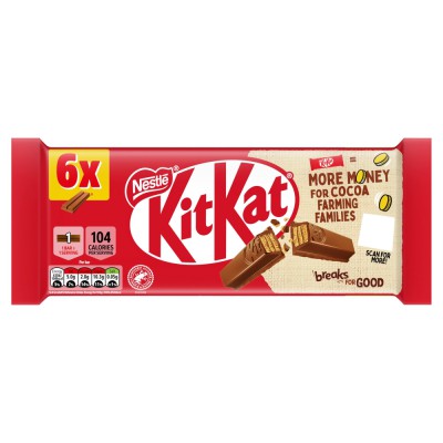 KitKat 2 Finger Dark Chocolate 8 Bars 165.6g