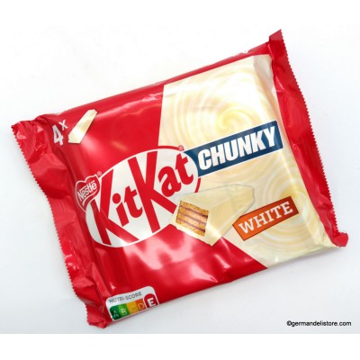 KitKat Chunky White Chocolate 4 Bars 160g
