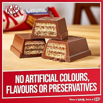 KitKat Chunky Milk Chocolate 4 Bars 160g