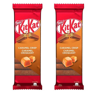 KitKat Caramel Crisp Chocolate Bar 120g