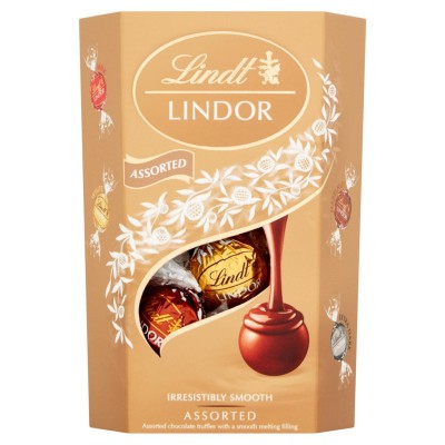 Lindt Lindor Milk Chocolate Truffles Box 200g