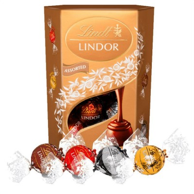 Lindt Lindor Hazelnut Truffles Box 200g