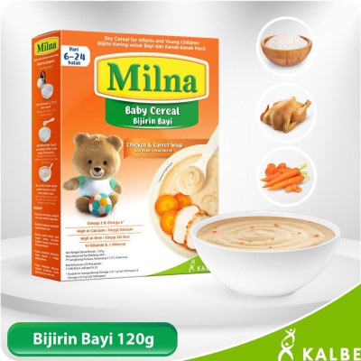 Milna Chicken & Carrot Soup Cereal 6 Months Baby 120g