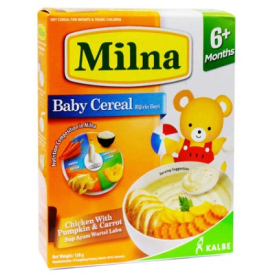 Milna Chicken & Carrot Soup Cereal 6 Months Baby 120g