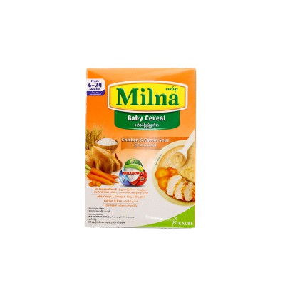 Milna Chicken & Carrot Soup Cereal 6 Months Baby 120g