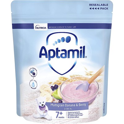 Aptamil Multigrain Banana & Berry Cereal 7+ Months 200g
