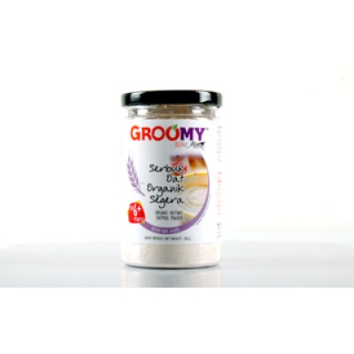 Groomy Organic Instant Oatmeal Powder Cereal 6m+ 200g