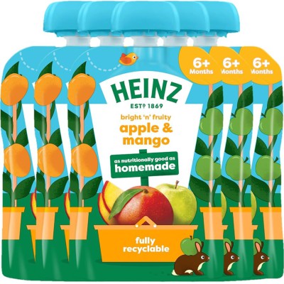 Heinz Apple & Mango Puree 6+ Months 100g