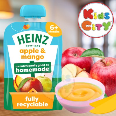 Heinz Apple & Mango Puree 6+ Months 100g