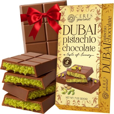 Dubai Kunafa Chocolate & Pistachio 200g