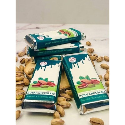 Yathrib Dubai Chocolate Kunafa Pistachio 100g