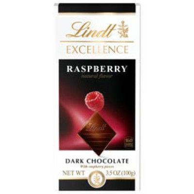 Lindt Excellence Dark Raspberry Intense Chocolate Bar 100g