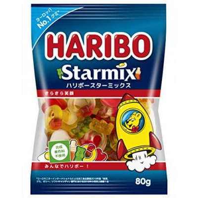 Haribo Starmix Gummy Candy 80g