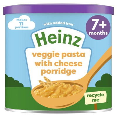 Heinz Veggie Pasta with Cheese Porridge 7+ Months 200g