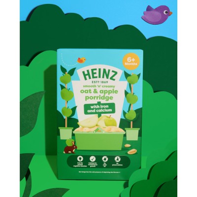 Heinz Oat & Apple Porridge 6+ Months 125g