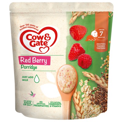 Cow & Gate Redberry Porridge 7+ Months 200g