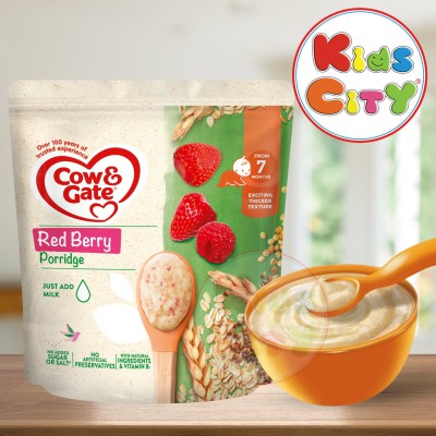 Cow & Gate Redberry Porridge 7+ Months 200g