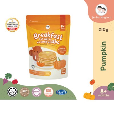 Double Happiness Pumpkin Pancake Premix 8+ Months 210g