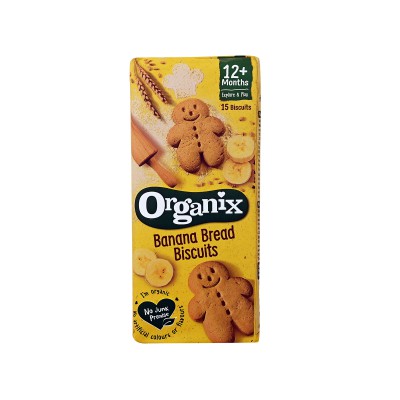 Organix Banana Bread Biscuits 12+ Months 135g