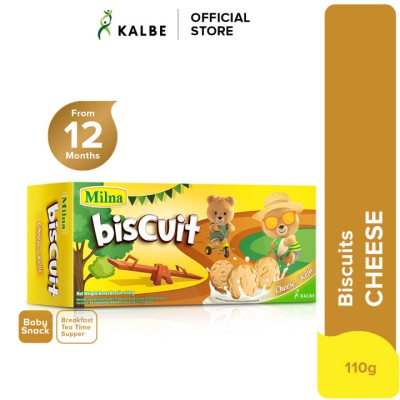 Milna Toddler Biscuit Cheese 110g