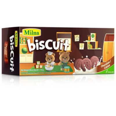 Milna Toddler Biscuit Chocolate 110g