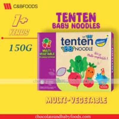 Tenten Multi Vegetable Baby Noodles 1+ Years 150g