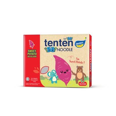 Tenten Sweet Potato Baby Noodles 1+ Years 150g
