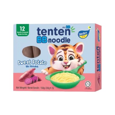 Tenten Sweet Potato Baby Noodles 1+ Years 150g