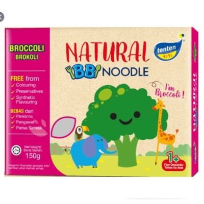 Tenten Broccoli Baby Noodles 1+ Years 150g