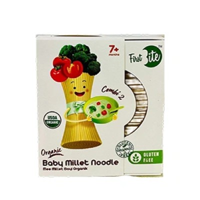 First Bite Combi 2 Organic Baby Millet Noodle 7+ Months 180g