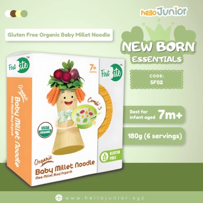 First Bite Combi 3 Organic Baby Millet Noodle 7+ Months 180g