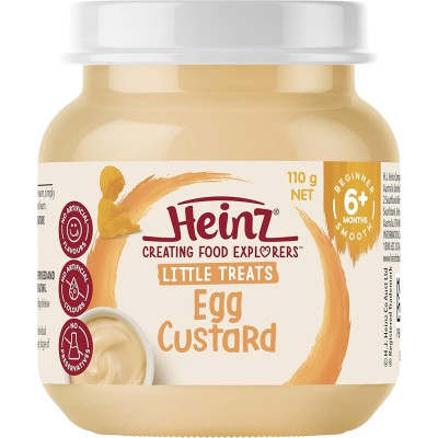 Heinz Little Treats Egg Custard 6+ Months 110g