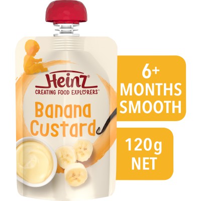Heinz Little Treat Custard with Banana 6+ Months 110g