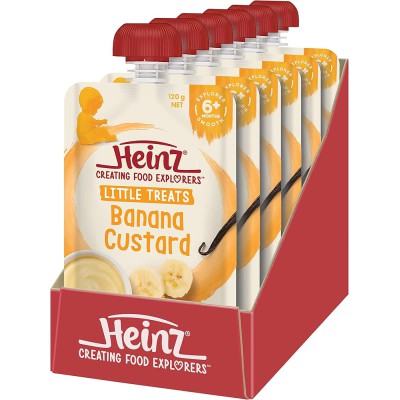 Heinz Little Treat Custard with Banana 6+ Months 110g