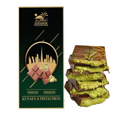Aghadeer Dubai Kunafa Chocolate Mango 200g