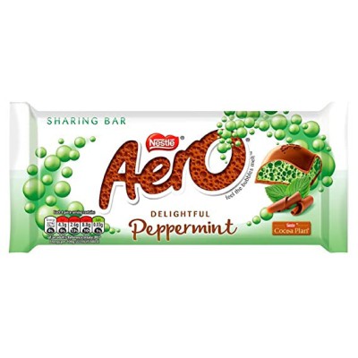Nestle Aero Peppermint Chocolate Bar 90g