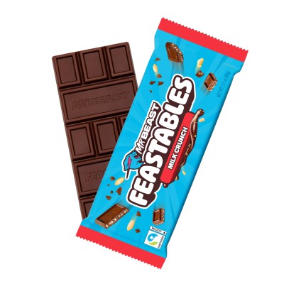 Mr. Beast Feastables Crunch Chocolate Bar 60g