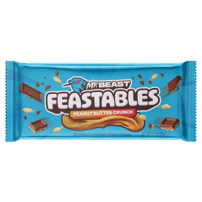 Mr. Beast Feastables Crunch Chocolate Bar 60g