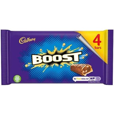 Cadbury Boost Chocolate Bars 4pcs 148g