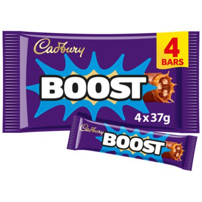 Cadbury Boost Chocolate Bars 4pcs 148g