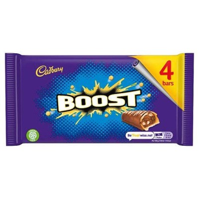 Cadbury Boost Chocolate Bars 4pcs 148g