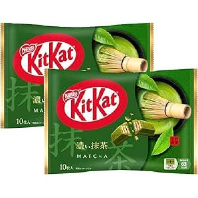 KitKat Real Green Tea Matcha Chocolate Pack 8pcs