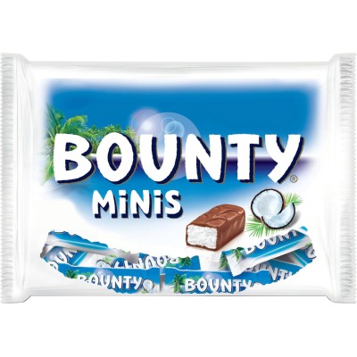 Bounty Minis Chocolate Pouch 9pcs 225g
