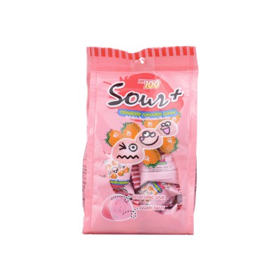 Sour+ Strawberry Gummy Candy 95g