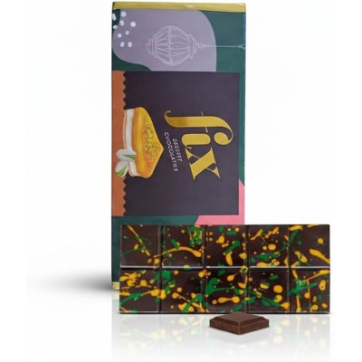 Fix Dessert Chocolatier Kunafa Chocolate Bar 200g